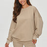  Sweatshirt model 200127 Makadamia 