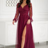  Long dress model 203762 Bicotone 