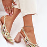  Heel sandals model 214085 Step in style 