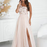  Long dress model 220091 Bicotone 