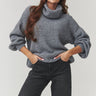  Turtleneck model 220791 Makadamia 