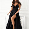  Long dress model 221607 Bicotone 