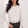  Lace blouse model 222456 Italy Moda 