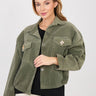  Corduroy jacket model 224986 Rue Paris 