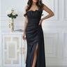  Long dress model 225364 Bicotone 