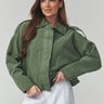  Corduroy jacket model 225691 Makadamia 