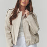  Corduroy jacket model 225692 Makadamia 
