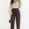  corduroy trousers model 226966 Rue Paris 