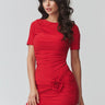  Cocktail dress model 227586 Makadamia 