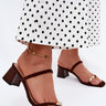  Heeled sandals model 228794 Step in style 