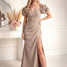  Long dress model 229632 Bicotone 