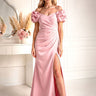  Long dress model 229633 Bicotone 