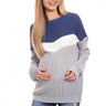  Pregnancy sweater model 132024 PeeKaBoo 