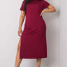  Plus size dress model 166010 BFG 