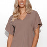  Blouse model 178565 Makadamia 
