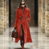 New FallWinter Solid-Color Outerwear For Women From Europe And The US  